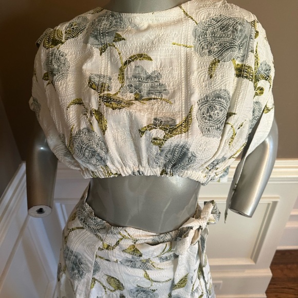 En Saison Floral Multicolored Skirt Set Size Small - Picture 3 of 6